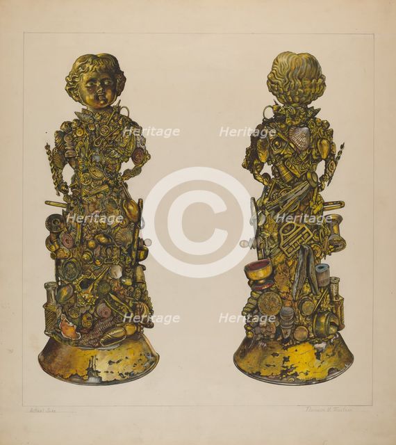 Figure, 1935/1942. Creator: Florence Truelson.