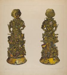 Figure, 1935/1942. Creator: Florence Truelson