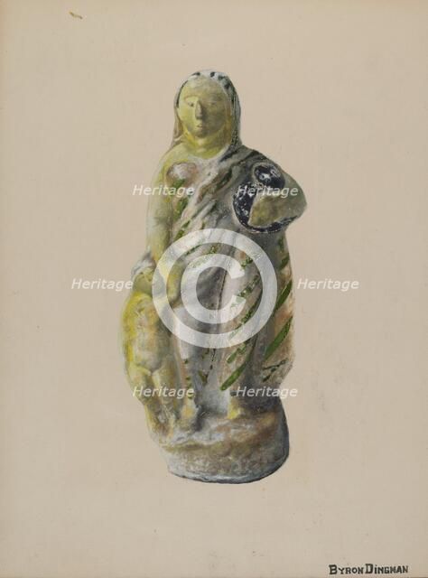 Figure, 1935/1942. Creator: Byron Dingman.