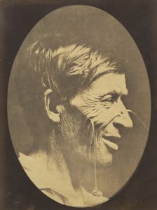 Figure 42: Gaiety expressed by the ideas of lustfulness, cynicism, and le..., 1854-56, printed 1862. Creators: Duchenne de Boulogne, Adrien Alban Tournachon