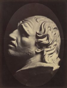 Figure 66: Head of Arrotino (the spy, the knife grinder, and so on), 1854-56, printed 1862. Creators: Duchenne de Boulogne, Adrien Alban Tournachon