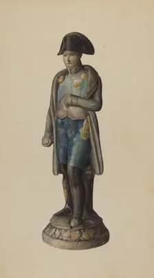 Figure of Napolean, c. 1938. Creator: Mina Lowry