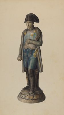 Figure of Napolean, c. 1938. Creator: Mina Lowry