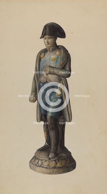 Figure of Napolean, c. 1938. Creator: Mina Lowry.
