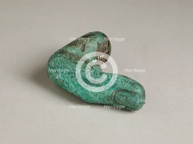 Figure of a Bent Human Index Finger, Ptolemaic Period-Roman Period (332 BCE-395 CE) or later. Creator: Unknown.