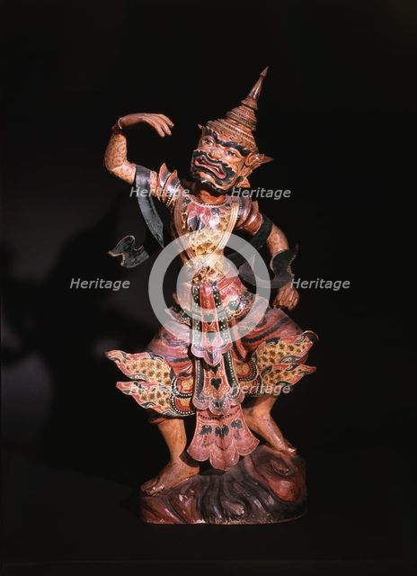 Figure of a bilu, or ogre, 19th-20th century. Artist: Unknown.