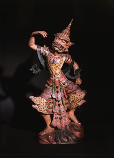 Figure of a bilu, or ogre, 19th-20th century