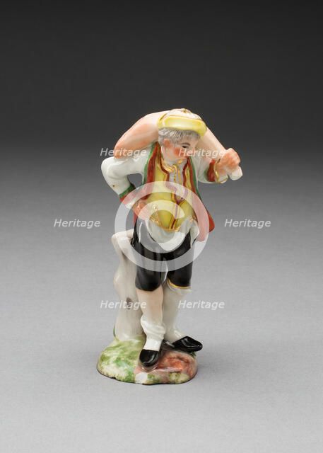 Figure of a Butcher, France, c. 1765. Creator: Jean-Jacques Louis.