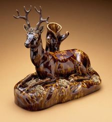 Figure of a Buck, c.1850. Creator: Lyman Fenton & Co