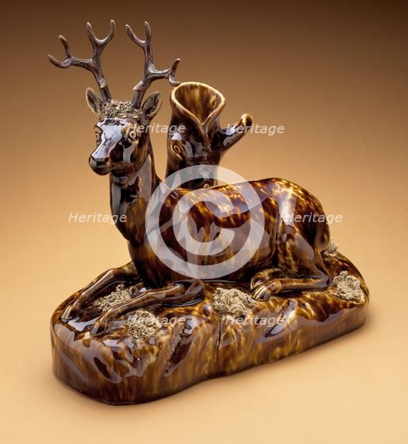 Figure of a Buck, c.1850. Creator: Lyman Fenton & Co.