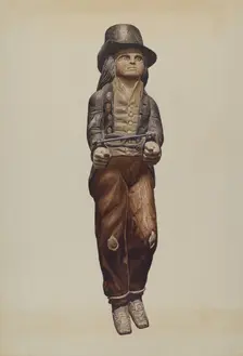 Figure of a Felon, c. 1938. Creator: Donald Donovan