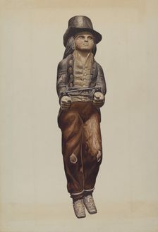 Figure of a Felon, c. 1938. Creator: Donald Donovan