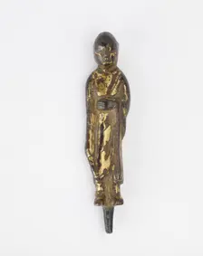 Figure of a monk, Tang dynasty, 618-907. Creator: Unknown