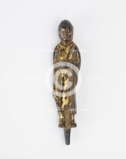 Figure of a monk, Tang dynasty, 618-907. Creator: Unknown.