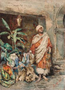 Figure of a Moor, 1882. Creator: Carlo Ascenzi