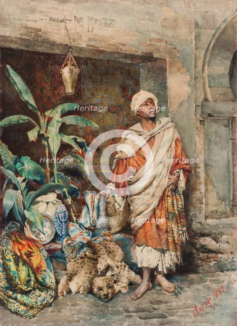 Figure of a Moor, 1882. Creator: Carlo Ascenzi.