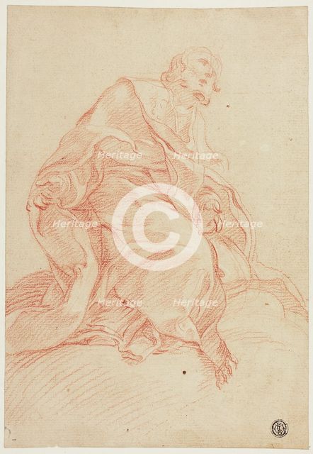 Figure of a Male Saint, 1666-1712.  Creator: Pietro Dandini.