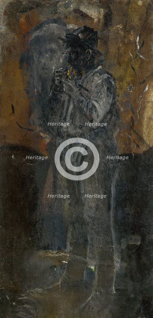 Figure of a Man, 1890-1900. Creator: Ladislav Mednyanszky.