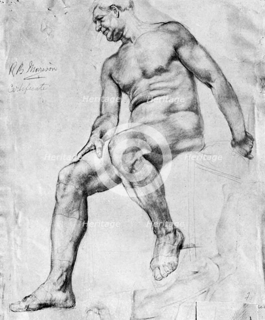 Figure of a man, 1926. Artist: RB Morrison