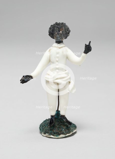 Figure of a Man, France, Early 18th century. Creator: Verres de Nevers.
