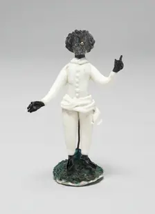 Figure of a Man, France, Early 18th century. Creator: Verres de Nevers