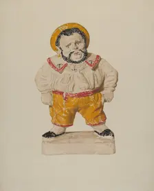 Figure of a Sailor, c. 1940. Creator: Lucille Chabot