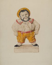 Figure of a Sailor, c. 1940. Creator: Lucille Chabot