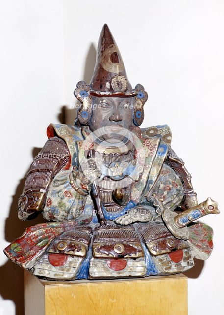 Figure of a Samurai warrior, Japanese. Artist: Unknown