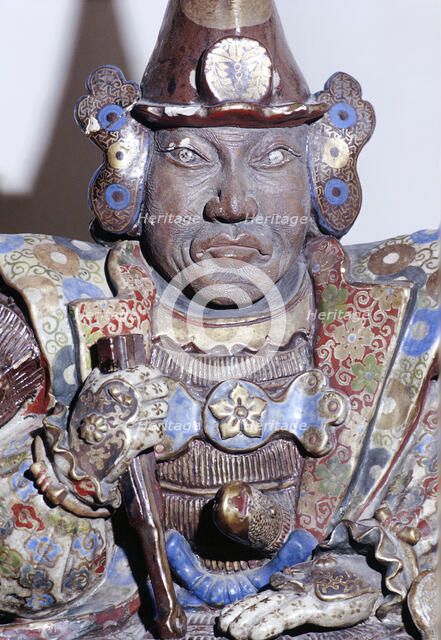 Figure of a Samurai warrior, Japanese. Artist: Unknown