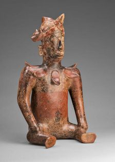 Figure of a Seated Chieftain, 100 B.C./A.D. 250. Creator: Unknown