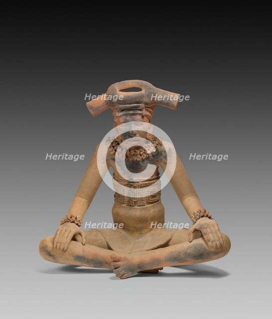 Figure of a Seated Leader, A.D. 300/600. Creator: Unknown.