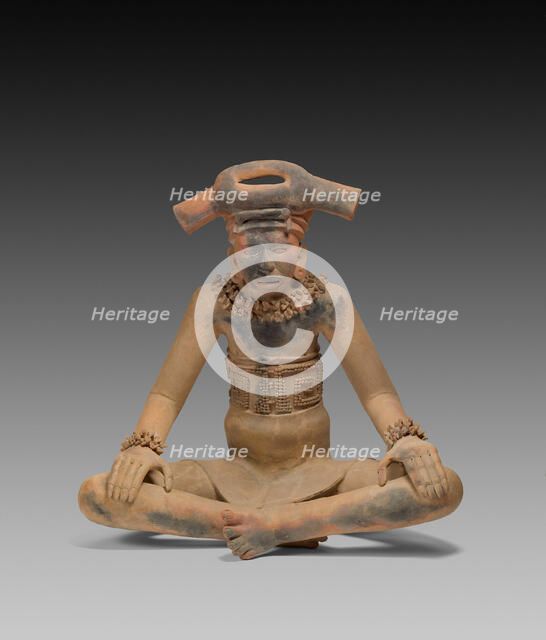 Figure of a Seated Leader, A.D. 300/600. Creator: Unknown.