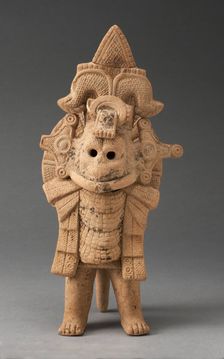 Figure of a Standing Warrior, A.D. 600/900. Creator: Unknown