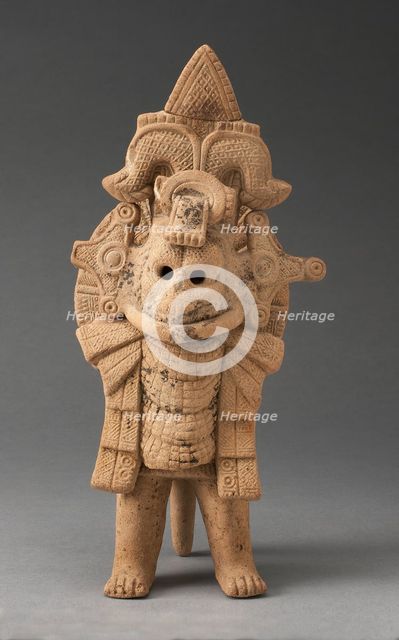 Figure of a Standing Warrior, A.D. 600/900. Creator: Unknown.