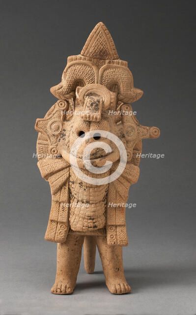 Figure of a Standing Warrior, A.D. 600/900. Creator: Unknown.