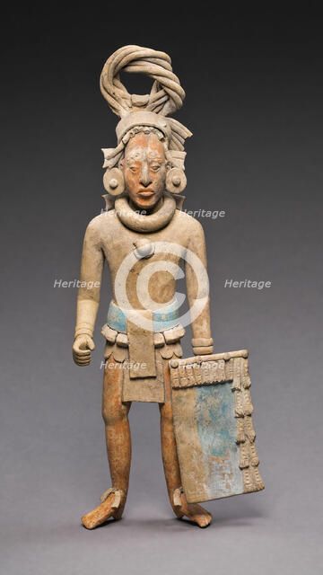 Figure of a Standing Warrior, A.D. 650/800. Creator: Unknown.