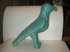 Figure of a Predatory Bird, Iran, 12th-13th century. Creator: Unknown