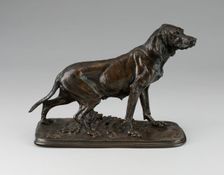 Figure of a Retriever, c. 1840/60. Creator: Pierre-Jules Mene