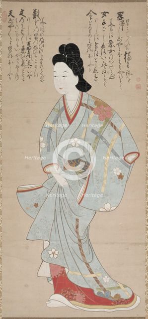 Figure of a Woman, 18th century. Creator: Ekaku Hakuin (Japanese, 1685-1768).