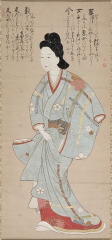 Figure of a Woman, 18th century. Creator: Ekaku Hakuin (Japanese, 1685-1768)