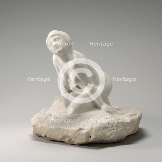 Figure of a Woman "The Sphinx", model early 1880s, carved 1909. Creator: Auguste Rodin.