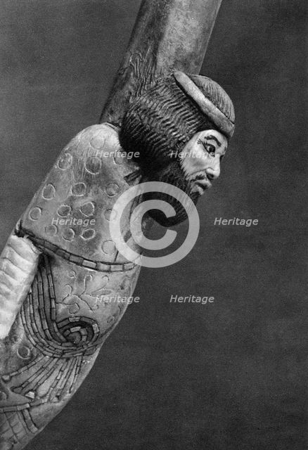 Figure of an Asiatic man, c1350 BC (1936). Artist: Unknown