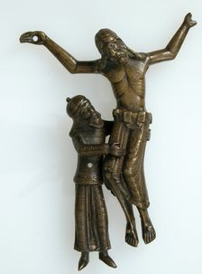 Figure of Christ from a Deposition Group, British (?), ca. 1125-50. Creator: Unknown