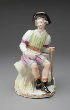 Figure of Summer, Vienna, c. 1770. Creator: Vienna State Porcelain Manufactory