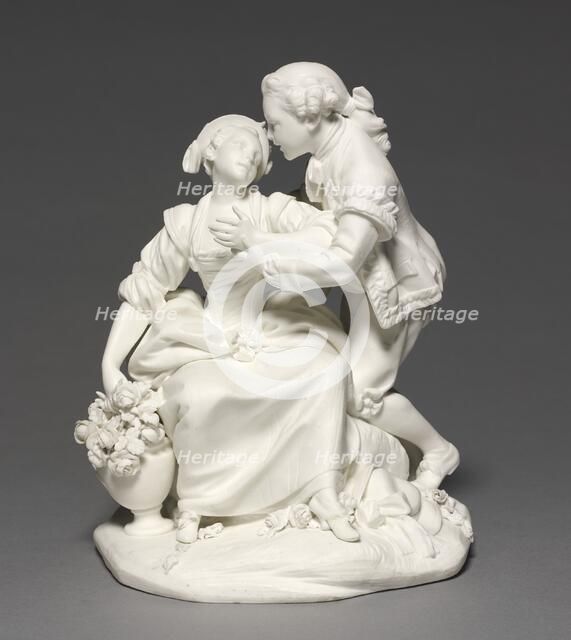 Figure of the Festival at the Chateau, 1766. Creator: Sèvres Porcelain Manufactory (French, est. 1740); Etienne-Maurice Falconet (French, 1716-1791); François Boucher (French, 1703-1770), after a design by.