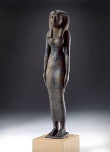 Figure of the goddess Isis, Napatan Period, (c900 BC-c300 BC)