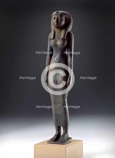 Figure of the goddess Isis, Napatan Period, (c900 BC-c300 BC). Artist: Unknown.