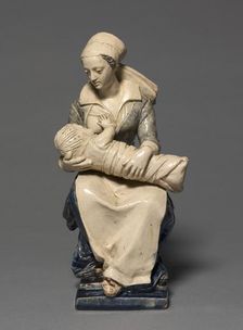 Figure of the Nurse, early 1600s. Creator: Claude Bertélémy de Blénod (French), attributed to