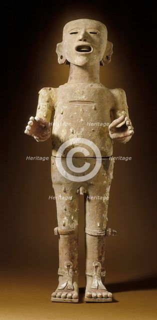 Figure of Xipe Totec, AD 1200-1400. Creator: Unknown.