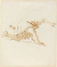 Figure on a Cloud, 1750/1760. Creator: Giovanni Battista Tiepolo